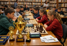 Ediția a 26-a a Cupei Rotary la șah a adus la Slatina elevi din tot județul Olt