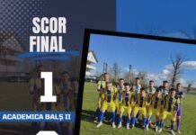 FOTBAL. Unirea Radomirești câștigă la limită duelul cu Academica Balș II