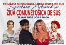 JOHNNY ROMANO ȘI ANDREEA BĂNICĂ AJUNG LA OSICA DE SUS: SHOW-URI LIVE LA ZIUA COMUNEI