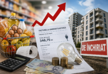 Val nou de scumpiri în România: cât au crescut prețurile la alimente, energie și chirii