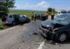 Trei autoturisme implicate într-un accident pe DJ 546 în Olt