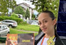 CONCURSUL NAȚIONAL DE DANS SPORTIV ” DANSUL FLORILOR” – SOPHIA UȘURELU, PRIMA PE PODIUM