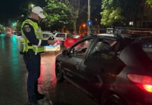 Controale extinse pe șoselele din Olt: zeci de vehicule verificate în cadrul unei acțiuni nocturne a poliției