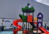 Loc de joacă din Slatina transformat după ani de degradare
