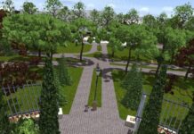 Caracal modernizează centrul orașului: esplanada din Piața Victoriei transformată în spațiu verde