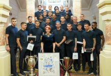 Jucătorii Universității Craiova au devenit cetățeni de onoare ai orașului