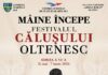 Tradițiile Olteniei revin în prim-plan: Festivalul Călușului Oltenesc începe pe 31 mai în cinci localități din județul Olt