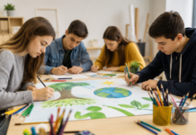 Concurs de creație pentru elevii din Olt: tinerii invitați să promoveze un stil de viață sănătos prin artă