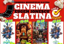 FILME NOI ÎNCEPÂND DE AZI LA CINEMA „EUGEN IONESCU” SLATINA