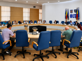 Ședință extraordinară la Consiliul Județean Olt