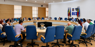 Ședință ordinară mâine la Consiliul Județean Olt