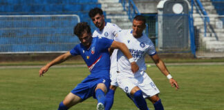 Amical disputat pe caniculă la Slatina