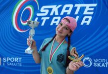 SLĂTINEANCA CARMEN IONIȚĂ, LOCUL I LA UN CONCURS INTERNAȚIONAL DE SKATEBOARDING