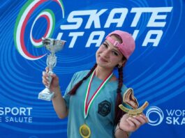 SLĂTINEANCA CARMEN IONIȚĂ, LOCUL I LA UN CONCURS INTERNAȚIONAL DE SKATEBOARDING