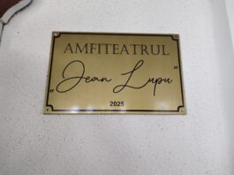 Amfiteatrul Liceului Teoretic „Nicolae Titulescu” din Slatina, numit după maestrul Jean Lupu