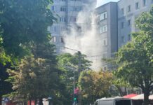 INCENDIU ÎNTR-UN APARTAMENT DIN SLATINA