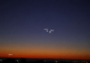 Venus și Jupiter pot fi văzute împreună după apus