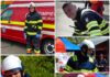 Pompier chiar și în timpul liber. Salvator din Slatina, intervenție la un incendiu în Șerbănești